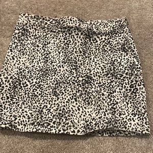 Leopard print Forever 21 skirt